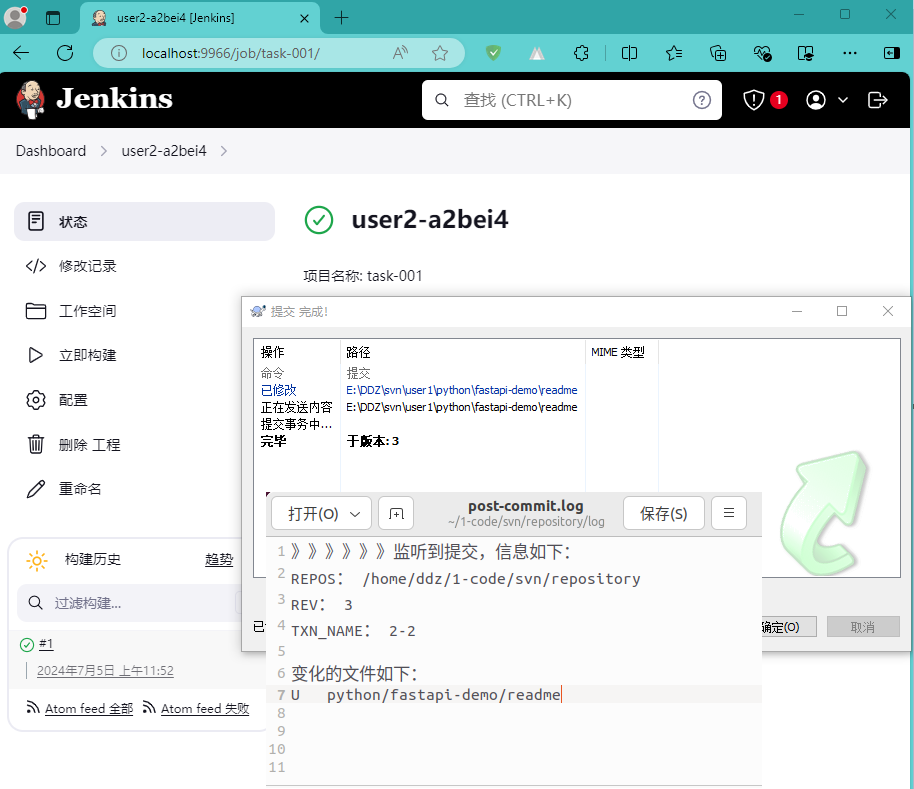 Jenkins 任务1：非 a2bei 项目更新测试